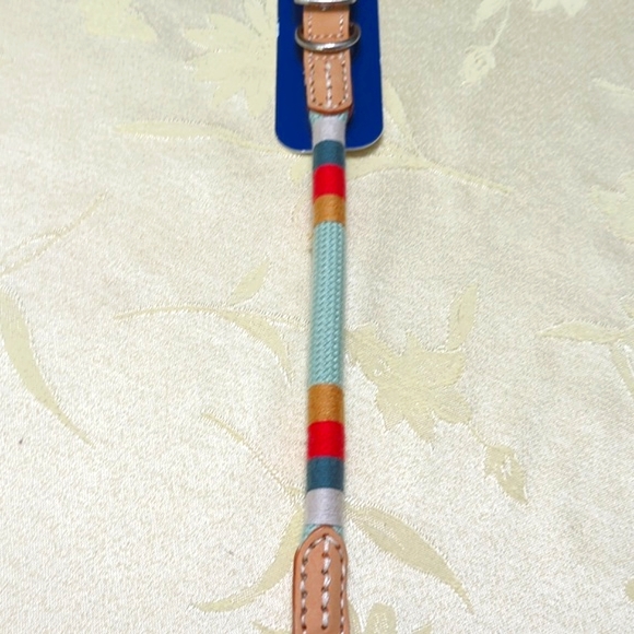 Dog Collar, Rope and Leather, Size Small, 12-15". NWT - Picture 9 of 12
